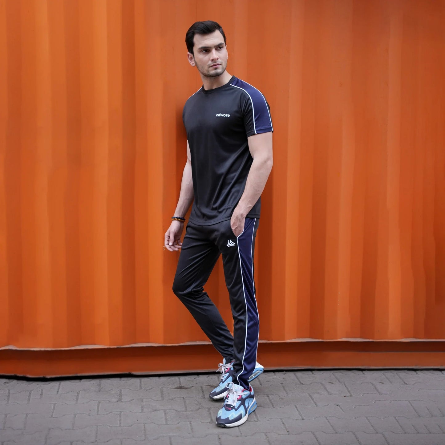 Athletic Edge Black Track Suit