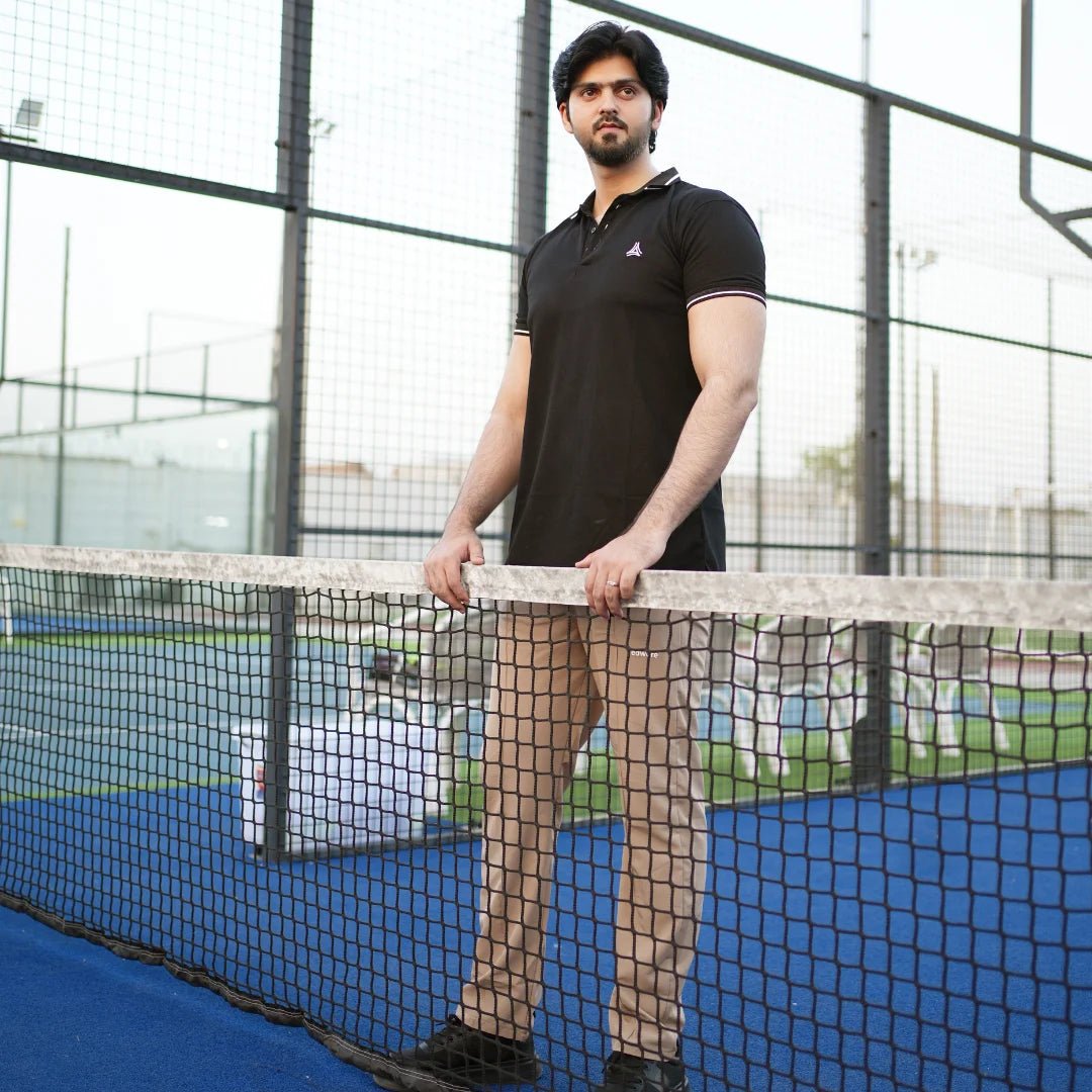 Men’s Premium Black Polo Shirt