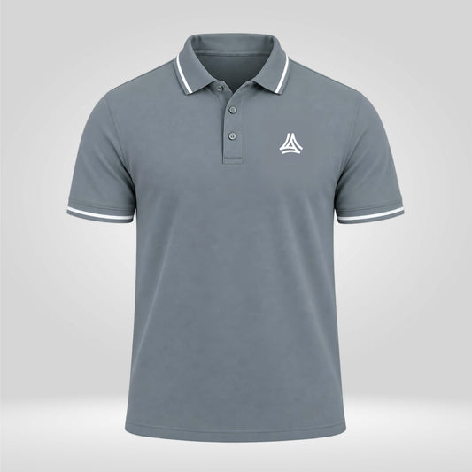 Men’s Premium Gray Polo Shirt