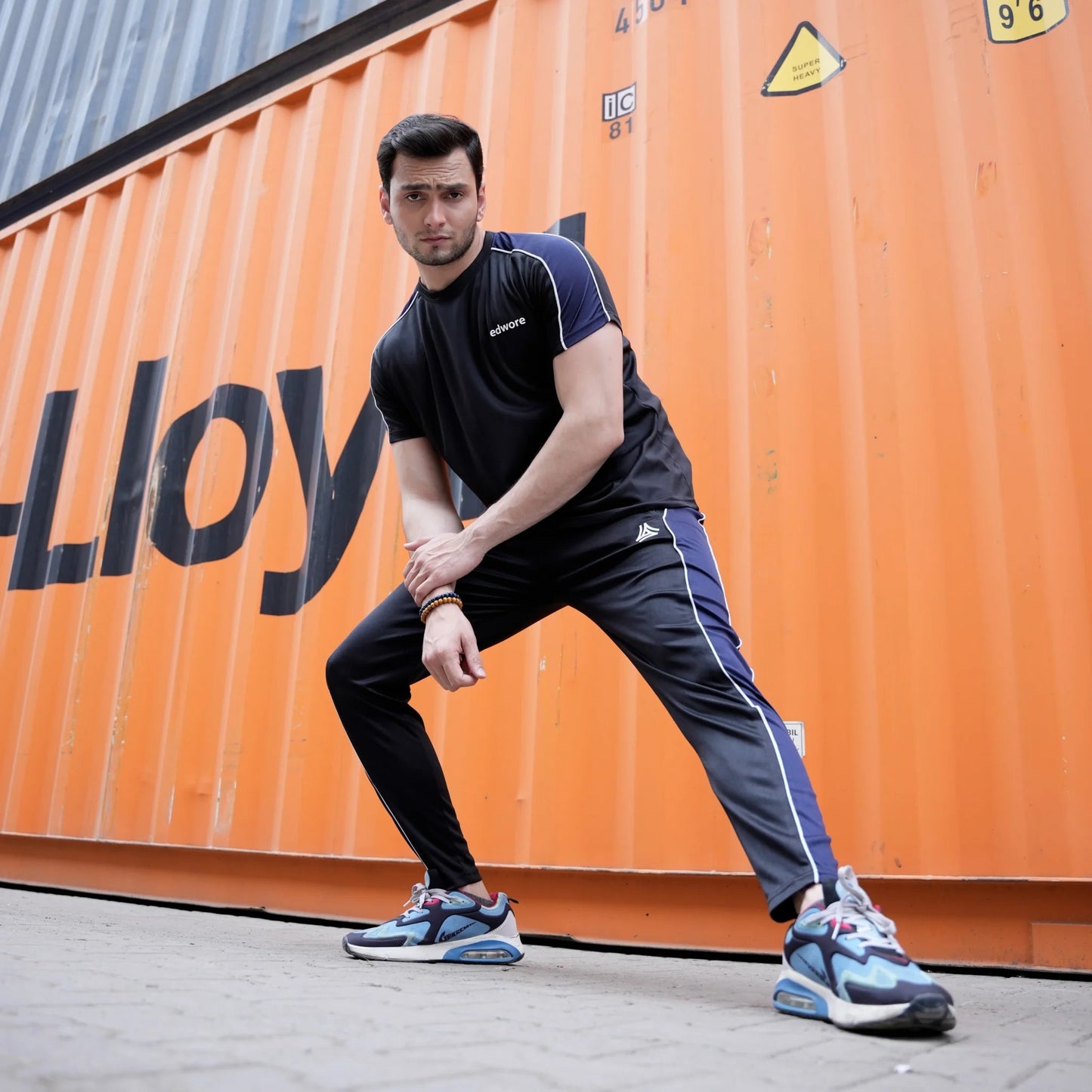 Athletic Edge Black Track Suit