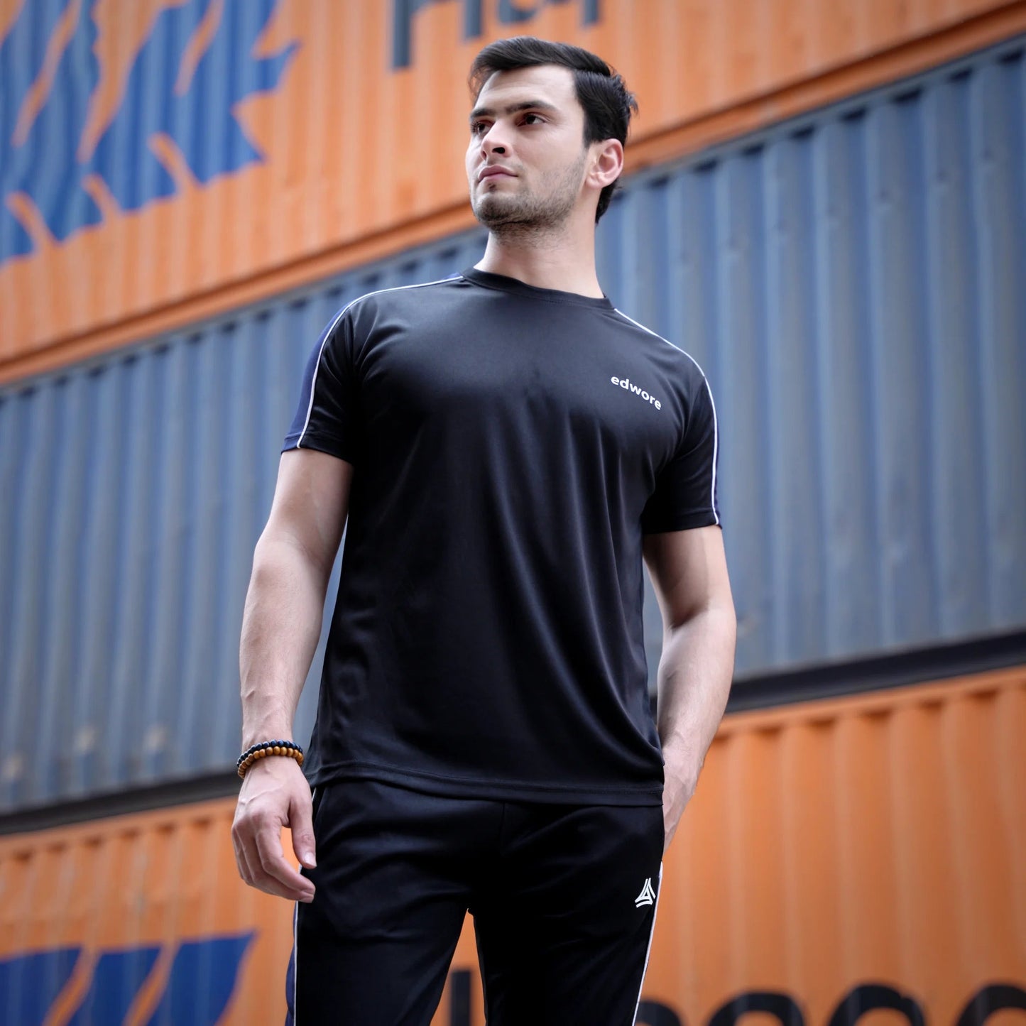 Athletic Edge Black Track Suit