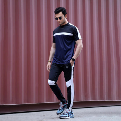 Men’s Black/Navy Dri-Fit Summer Tracksuit