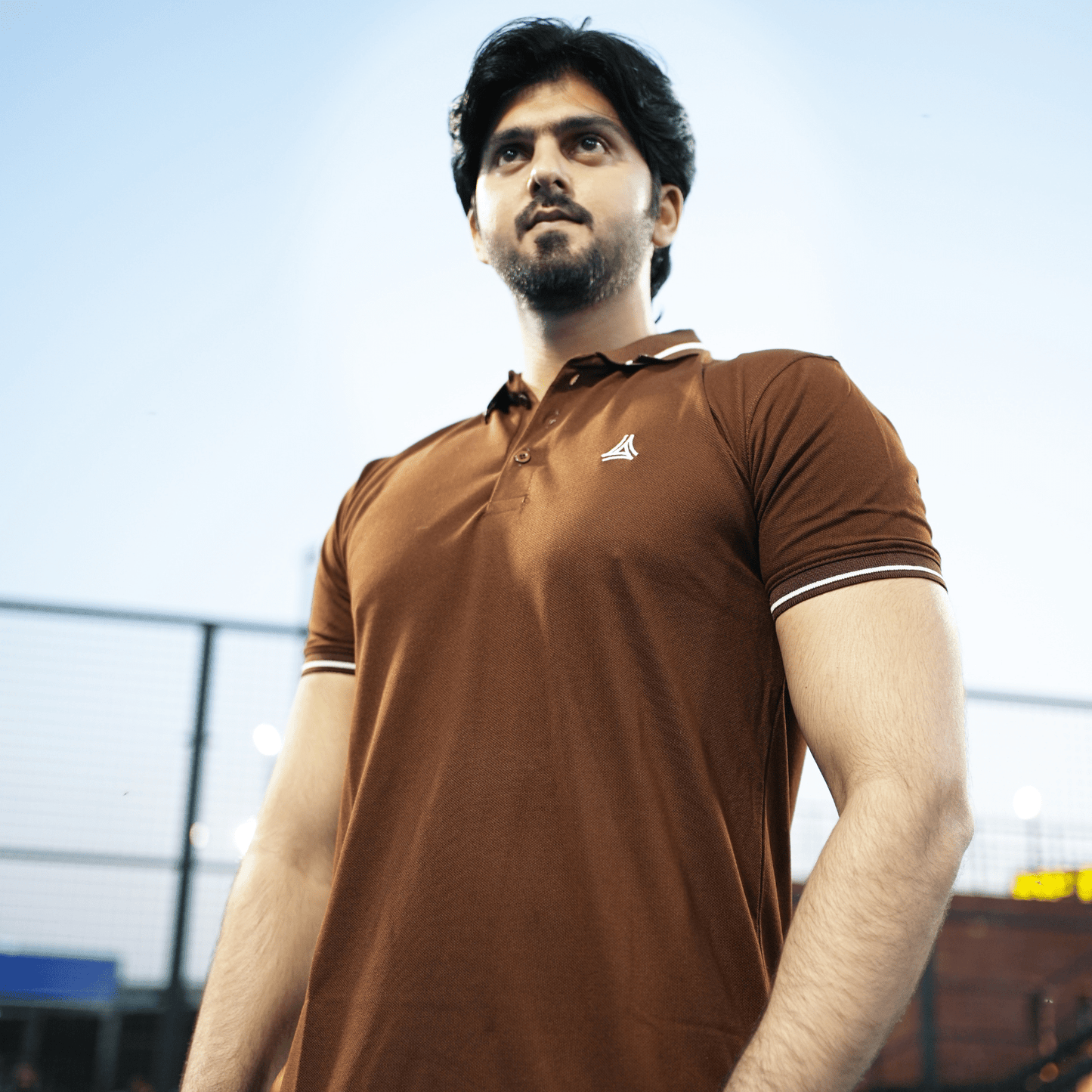 Men’s Brown Polo Shirt