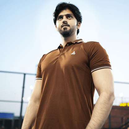 Men’s Brown Polo Shirt