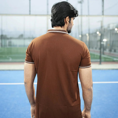 Men’s Brown Polo Shirt