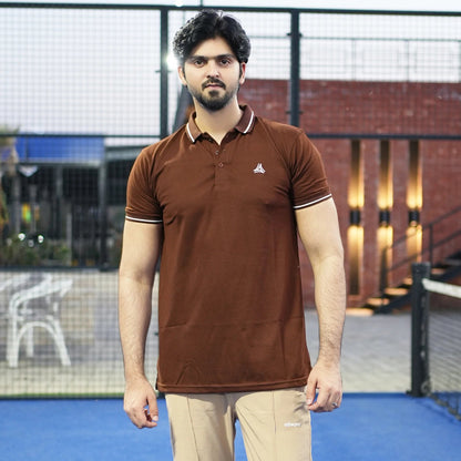 Men’s Brown Polo Shirt
