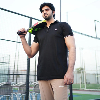 Men’s Premium Black Polo Shirt