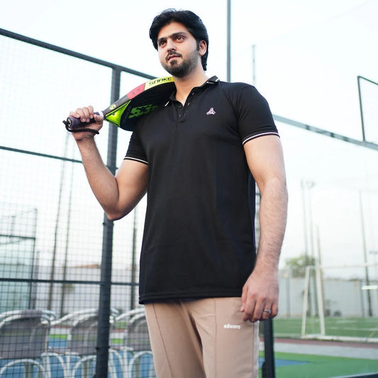 Men’s Premium Black Polo Shirt