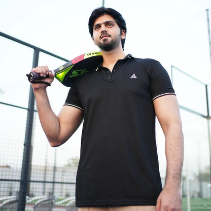Men’s Premium Black Polo Shirt