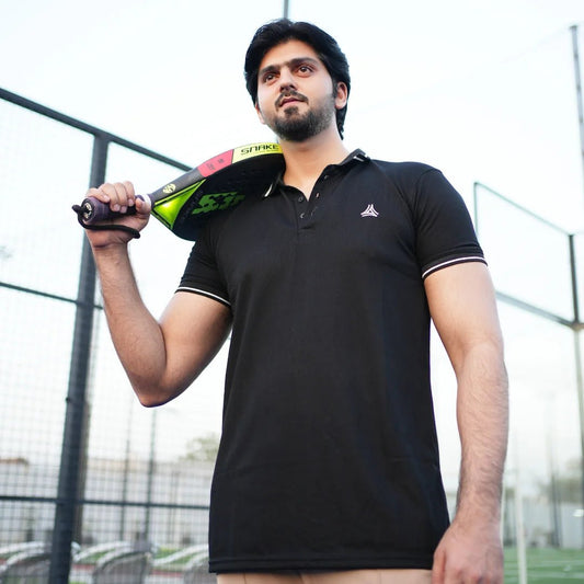 Men’s Premium Black Polo Shirt
