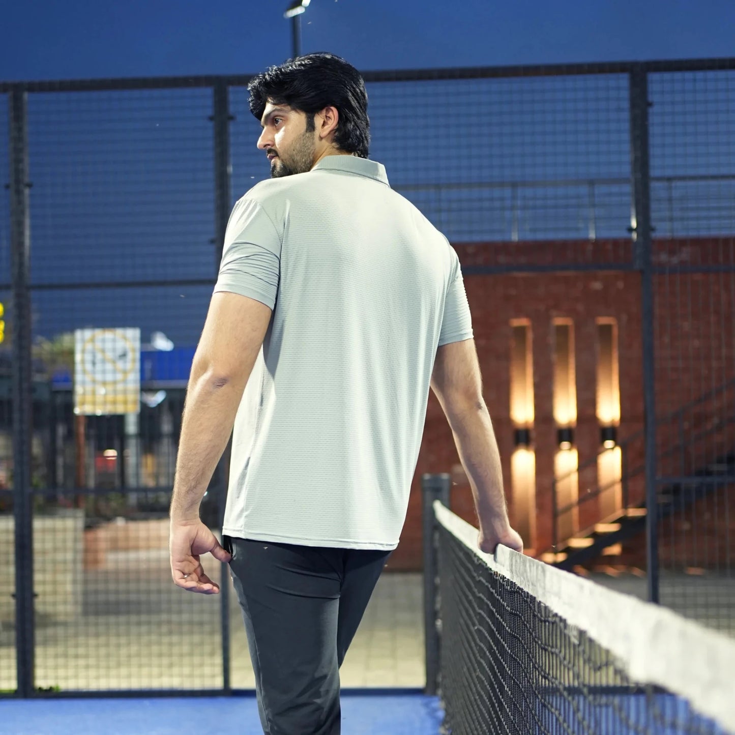 Premium Gray Black Tracksuit