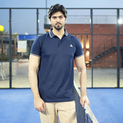 Slim Fit Blue Polo Shirt